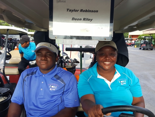 two-person-in-golf-cart